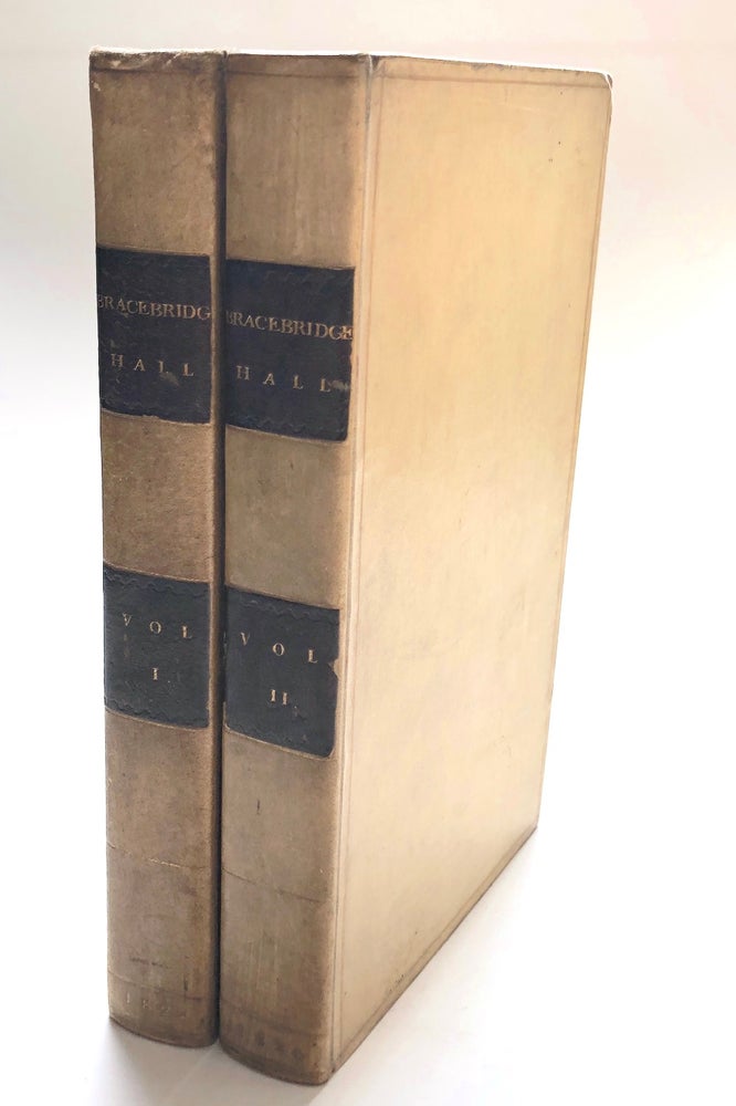 Item #H7529 Bracebridge Hall, 2 volumes. Washington Irving, Geoffrey Crayon.
