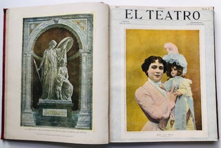 El Teatro, Revista mensual ilustrada; Num. 1-14, Noviembre 1900-Diciembre 1901, bound volume
