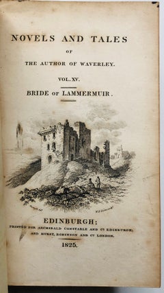 Tales and Romances: Vol. XV-- Tales of My Landlord, Third Series: Bride of Lammermoor [Lammermuir]