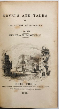 Tales and Romances: Vol. XIII -- Tales of My Landlord, Second Series: The Heart of Mid-lothian [Midlothian]