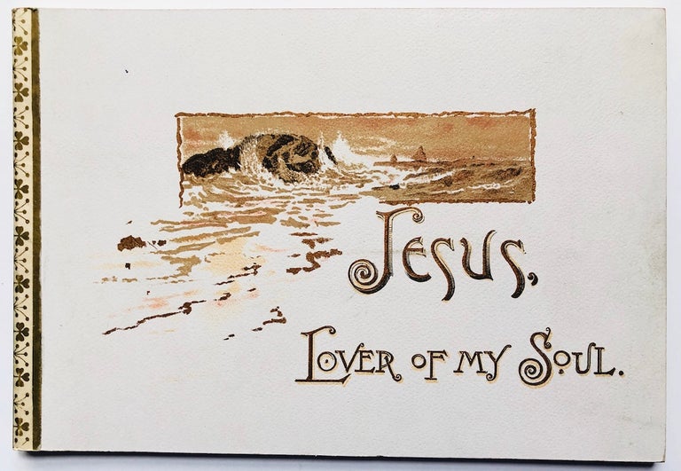 Item #H7710 Jesus, Lover of My Soul, illustrated by Louis K. Harlow. Charles Wesley, Louis K. Harlow.