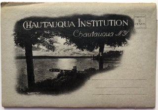 Item #H7741 1924 Souvenir view book of Chatauqua Institution, NY. Chatauqua