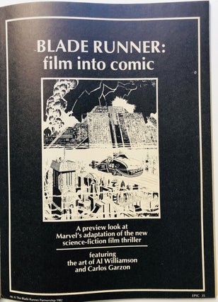 Epic, A Marvel Magazine (Adult Fantasy and Science Fiction and Comics) Vol. 1 no. 1 (Spring 1980), no. 2, no. 4, no. 6, no. 7, no. 8, no. 9, no. 10, no. 11 and no. 13 (August, 1982)