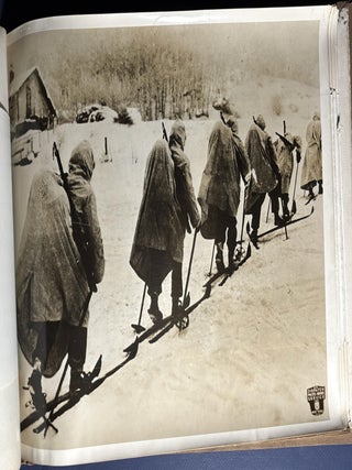 1939 Bound volume of 75 original 13x11 photos of newsworthy pictures, each with a bound in caption sheet: much on domestic events: sports, WPA, fire, famine, sports, disasters, WWII in Europe, royals, famous people, world events
