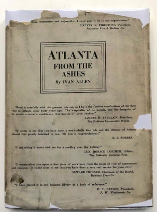 Item #H8105 Atlanta From the Ashes -- signed limited edition. Ivan Allen
