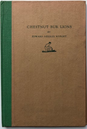 Item #H8157 Chestnut Bur Lions. Edward Needles Wright, illustrations buy D. Owen Stephensq