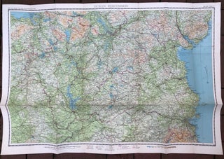 Bartholomew's Quarter Inch Map of Ireland: Sheet 2, Dublin and Roscommon