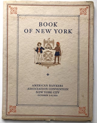 Item #H8224 Book of New York, American Bankers Association Convention, New York City October 2-6...