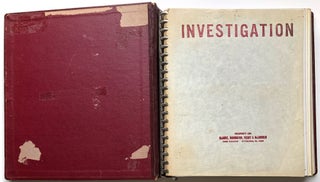 Item #H8228 Ca. 1964 binder of 54 8x10 photos of potential safety hazards on PA Railroad cars and...