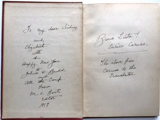 My Last Friend Dog Dick - inscribed to Sidney Lanier Jr. from Lista, Burt and Caruso (!)