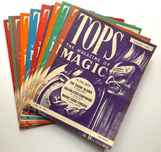 Item #H8311 Tops, the Magazine of Magic, Vol. 18 nos. 1-12 complete, January-December 1953. Percy...