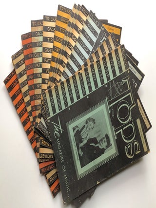 Item #H8316 Tops, the Magazine of Magic, Vol. 12 nos. 1-12 complete, January-December 1947. Percy...