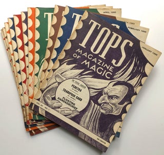 Item #H8317 Tops, the Magazine of Magic, Vol. 20 nos. 1-12 complete, January-December 1955,...