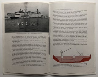 ARD 33 Launching. Neville Island, Pittsburgh PA, August 10, 1946, souvenir program