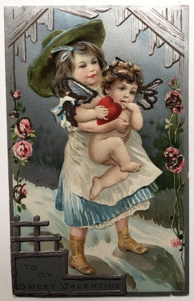 26 Valentines Day postcards 1907-1914 - some with great graphics, very fancy