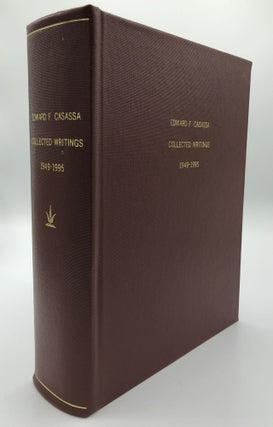 Item #H8711 Collected Writings 1949-1995, presented as a token of appreciation and respect on the...
