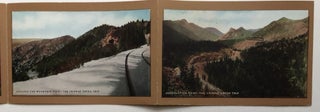 Cripple Creek Short Line: ca. 1910 accordion folded brochure of postcard sized color views