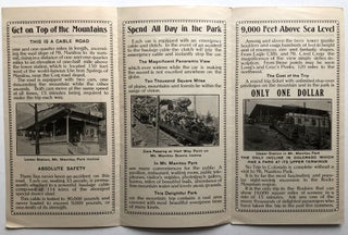 1910s brochure: The Great Mt. Manitou, Colorado