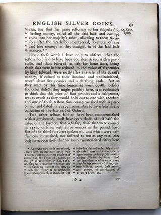 A Table of English Silver Coins From the Norman Conquest to the Present Time; With Their Weights, Intrinsic Values, and Some Remarks Upon the Several Pieces