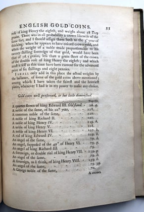 A Table of English Silver Coins From the Norman Conquest to the Present Time; With Their Weights, Intrinsic Values, and Some Remarks Upon the Several Pieces