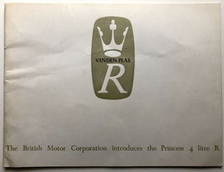 Item #H9177 1964 brochure BMC Vanden Plas Princess R 4 litre. British Motor Corporation