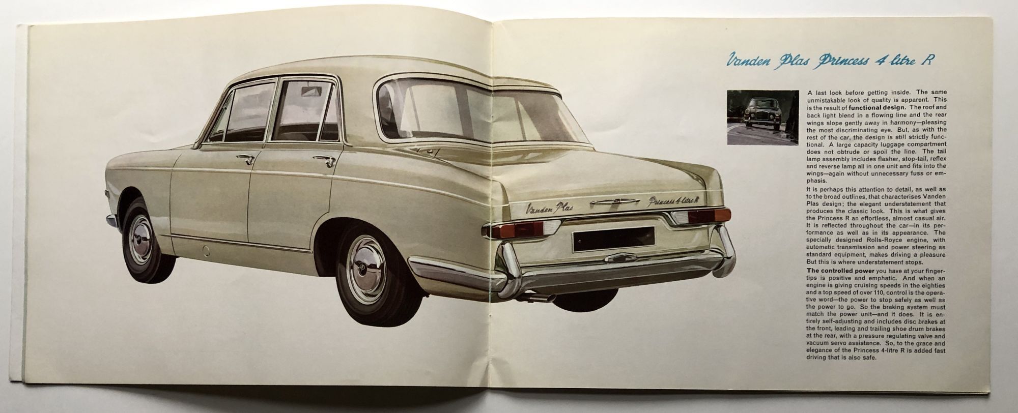 Bmc Princess 1964 brochure BMC Vanden Plas Princess R 4 litre | British Motor ...