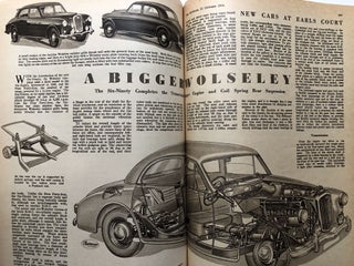 22 issues from 1954 of THE AUTOCAR English magazine