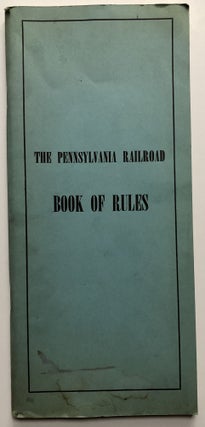 Item #H9208 Book of Rules for Conducting Transportation, 1951. Pennsylvania Railroad