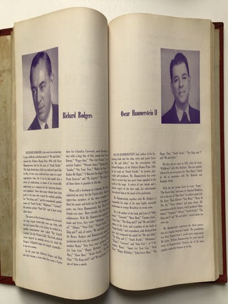 3 volumes of programs from Civic Light Opera of Pittsburgh 1947-1957, plus 1996 history of the CLO