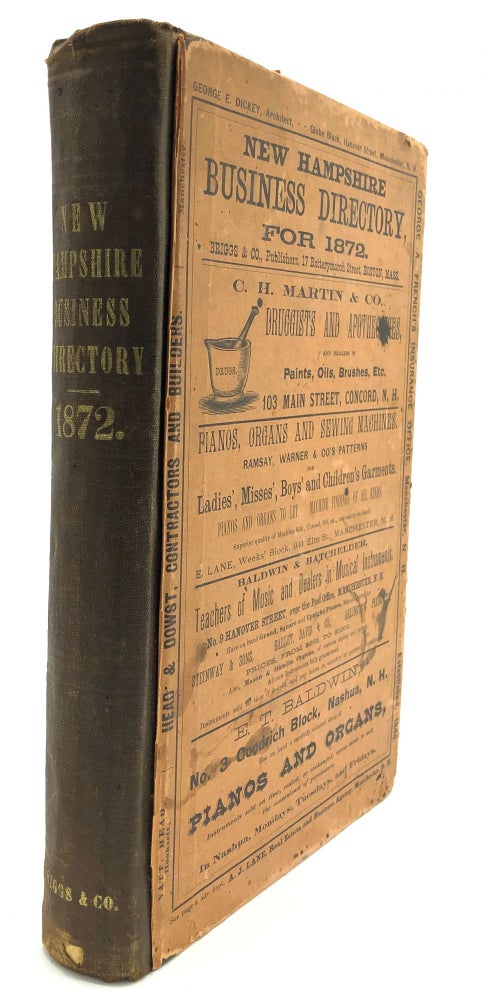 Item #H9499 The New Hampshire Business Directory for the year commencing April 1, 1872