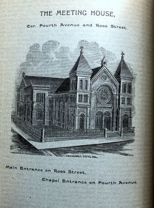 Fourth Avenue Baptist Church, Pittsburgh, Annual Reports, 1885, 1887-1894