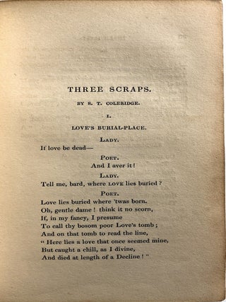 The Amulet, a Christian and Literary Remembrancer, 1833