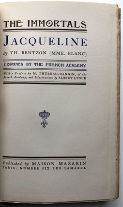Jacqueline - limited edition