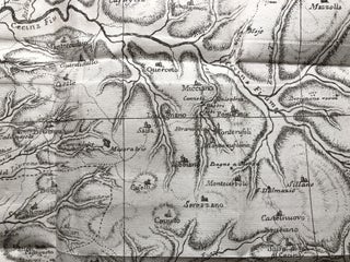 1769 map of Lower (Pisan) Tuscany: Volterra to Piombino & region: Porzione della Toscana Inferiore che comprende i Territorii di Volterra, di Piombino e di Massa