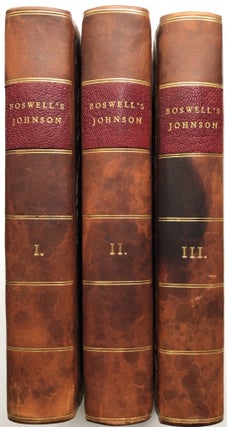 The Life of Samuel Johnson, 3 volumes