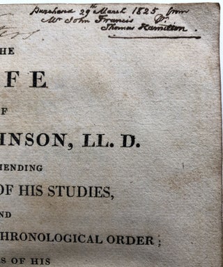 The Life of Samuel Johnson, 3 volumes