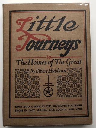 Little Journeys to the Homes of the Great (14 volumes plus Guide) Fine in jackets