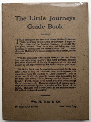 Little Journeys to the Homes of the Great (14 volumes plus Guide) Fine in jackets