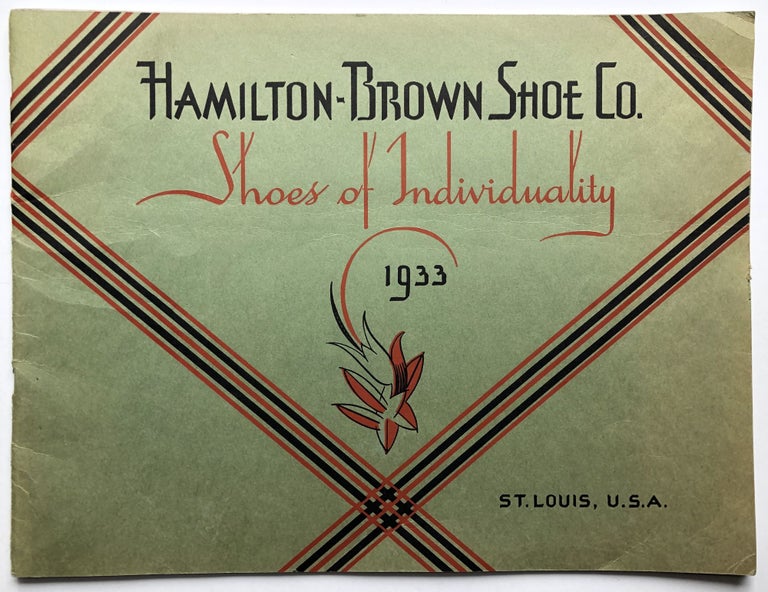 Item #H9614 1933 Catalog: Shoes of Individuality. Hamilton-Brown Shoe Co.