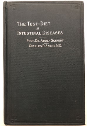Item #H9625 The Examination of the Function of the Intestines by Means of the Test Diet; Its...