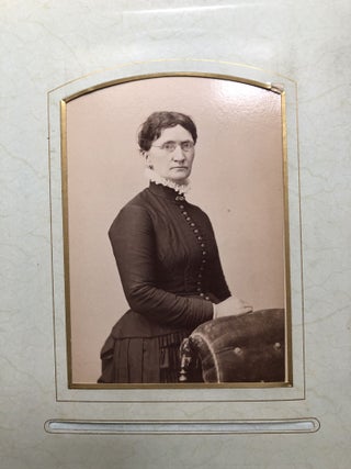 1880s photo album Altoona, Hollidaysburg families