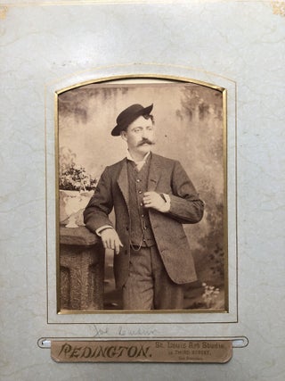 1880s photo album Altoona, Hollidaysburg families