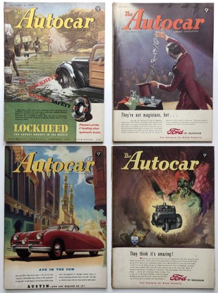 The Autocar (British magazine) 8 issues 1949-50