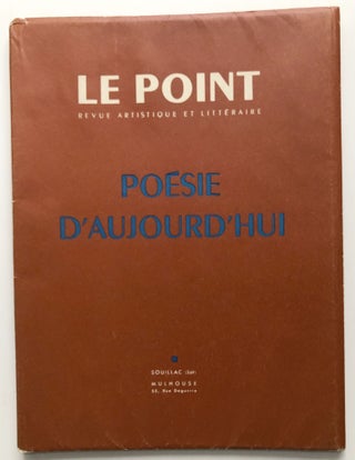 Item #H9681 Le Point - XLVIII - Poesie d'Aujourd'hui - Juin 1954. Raymond Queneau Henri Michaux,...
