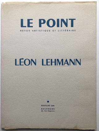 Item #H9684 Le Point - XLIII - Leon Lehmann - Janvier 1953. Leon Lehmann, Pierre Betz, Pierre Braun