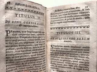 Institutiones Hispanae Catholico Regi Hispanarum, et Indiarum, Domino, D. Ferdinando VI Dicatae