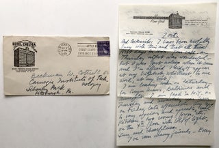 73 letters and cards, 1950-1963, to one of his closest friends: music, performance, gossip, politics, celebrities