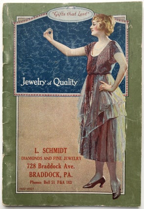 Item #H9973 L. Schmidt, Diamonds and Fine Jewelry, Price List for 1922-1923: Jewelry, Watch Fobs,...