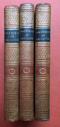 Item #ML1087 Practical Education, the Second Edition, in 3 volumes (1801). Maria Edgeworth, R....