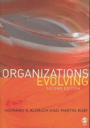 Item #s00029048 Organizations Evolving. Howard Aldrich